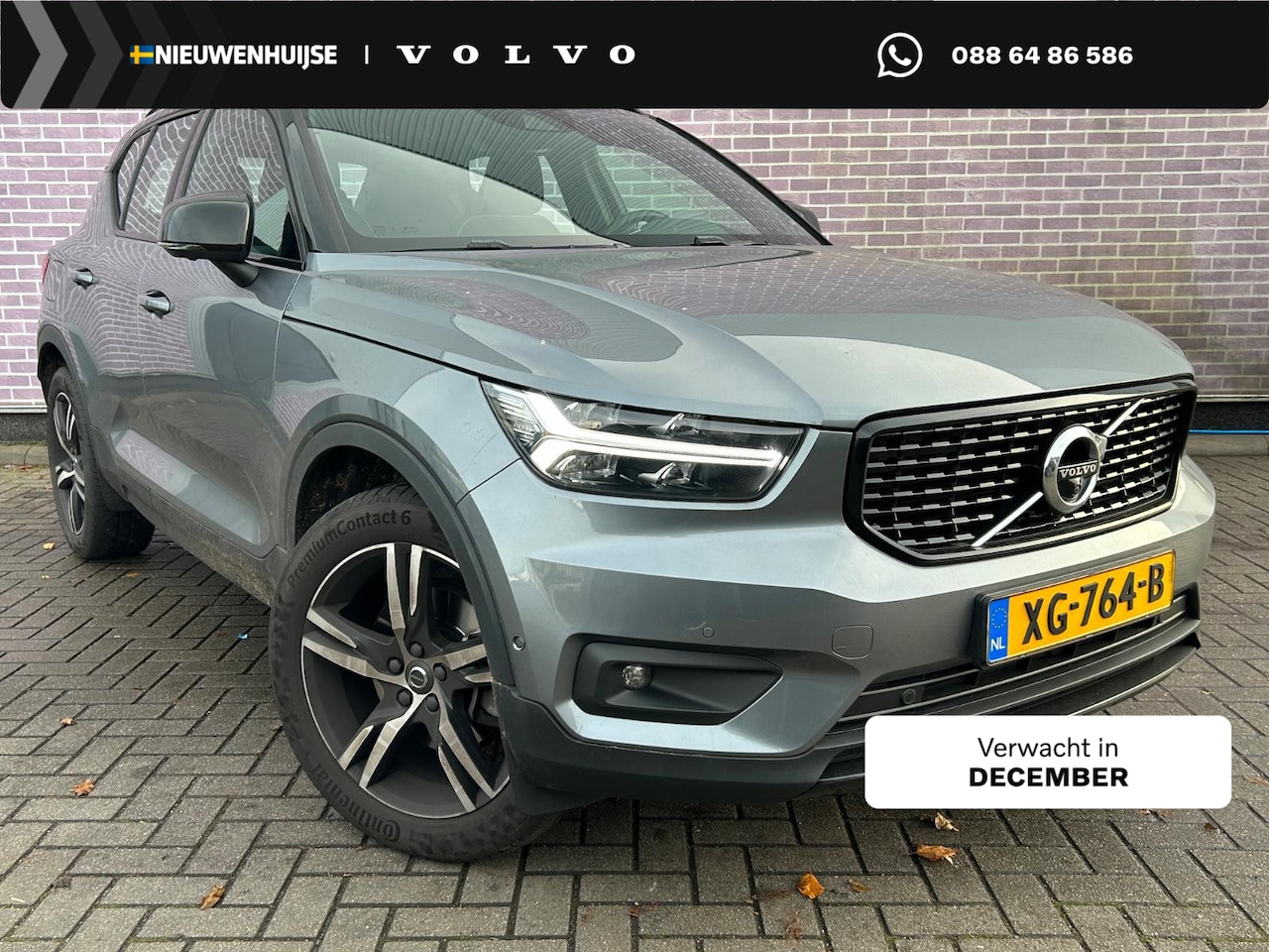 Volvo XC40 - 2.0 T4 R-Design | Panoramadak | Adaptive cruise control | 360 camera | Keyless | 19" velge - AutoWereld.nl