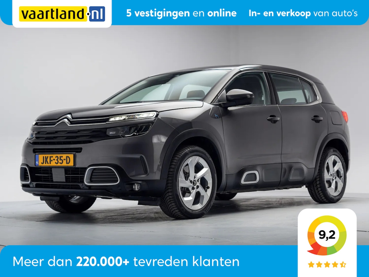 Citroën C5 Aircross - 1.6 Plug-in Hybrid 225pk Business Aut. [ Navi Camera Apple/Android ] - AutoWereld.nl