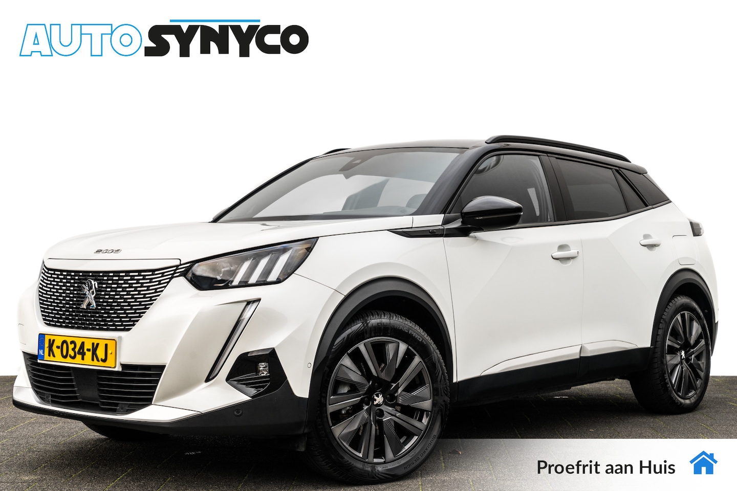 Peugeot e-2008 - EV GT Pack 50 kWh | 3 Fase | Adap. Cruise | Carplay | Sportstoelen | Stoelverwarming | LED - AutoWereld.nl