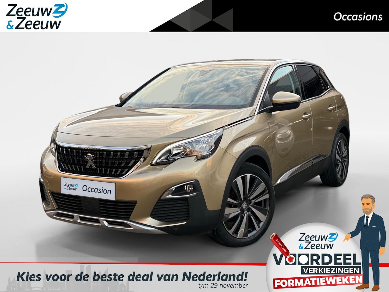 Peugeot 3008 - 1.2 PureTech GT Line | 360 Camera | Ambient Light | Apple/Android Carplay | Navigatie | 12 - AutoWereld.nl