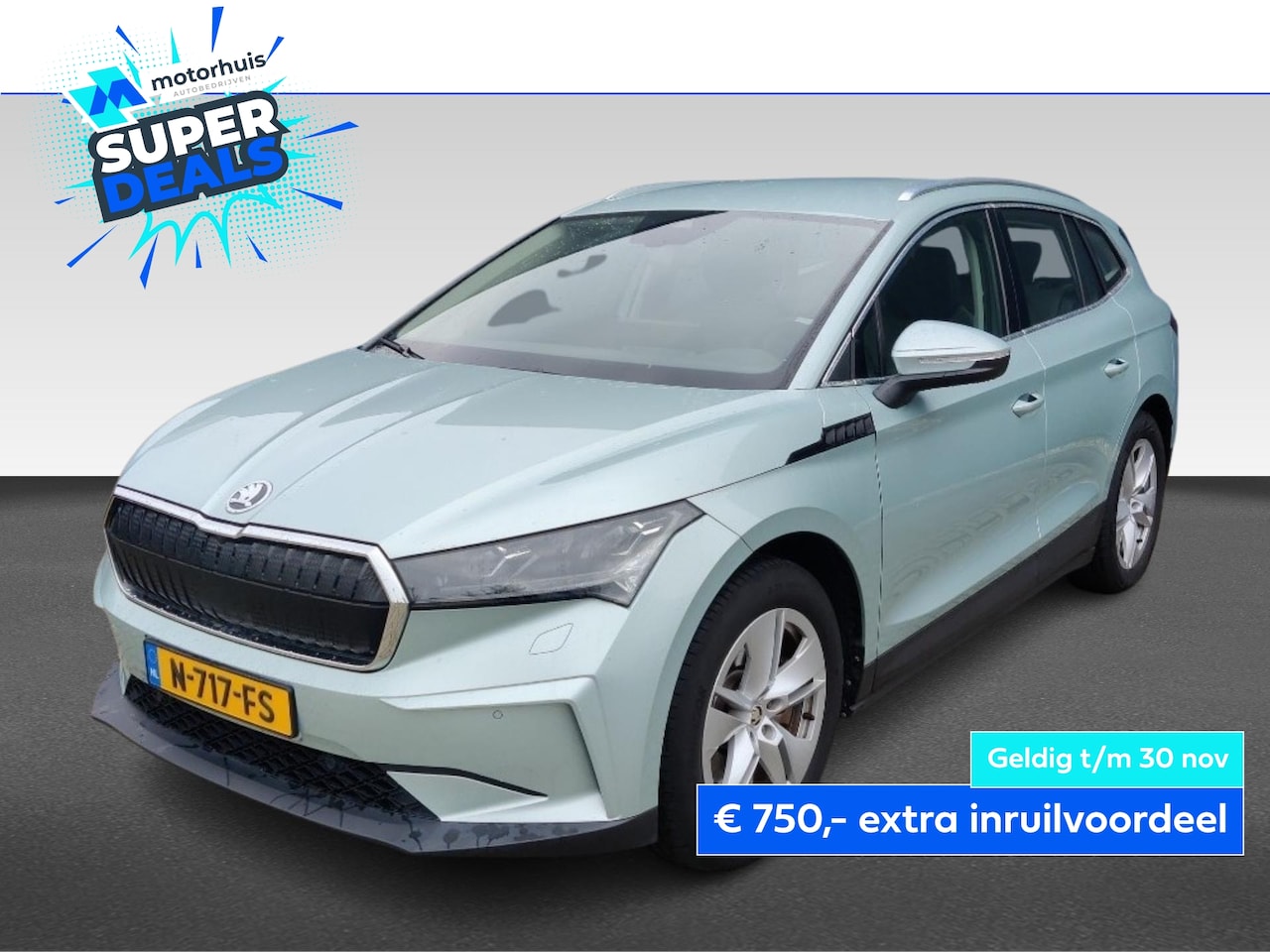 Skoda Enyaq iV - 80 COMFORT PACK 204PK NAVI CAMERA WINTERPACK - AutoWereld.nl
