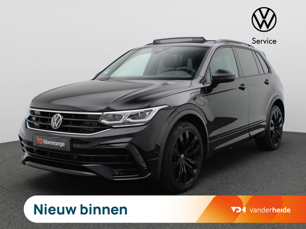 Volkswagen Tiguan - 1.4 TSI eHybrid R-Line Business+ 245PK DSG Pano-Schuifdak, SOH 92%, Black Style, Volleder, - AutoWereld.nl