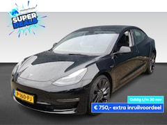 Tesla Model 3 - Performance Dual Motor AWD 75KWH 463PK PANO LEDER NAVI
