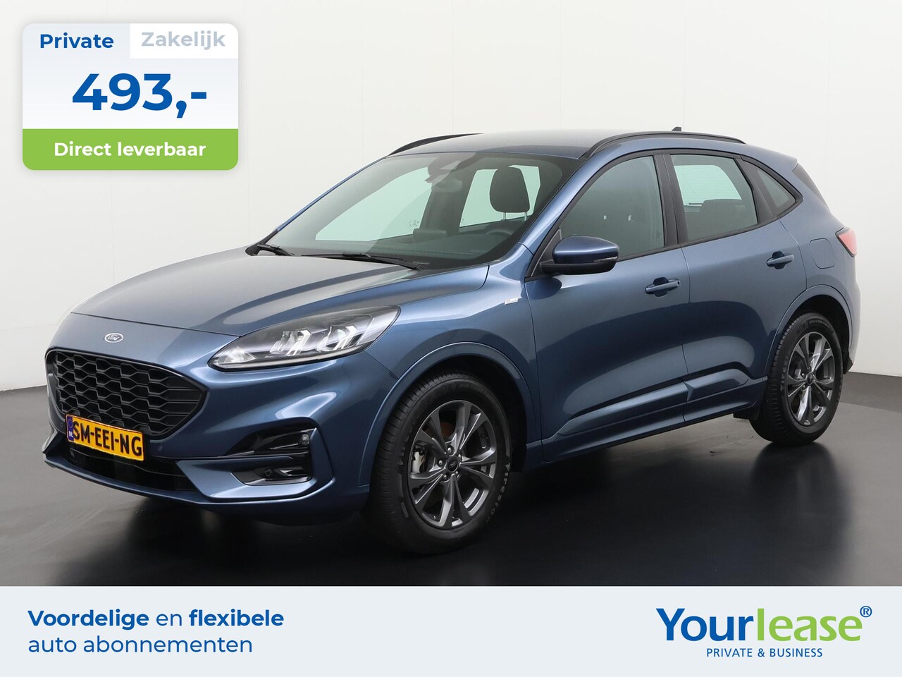 Ford Kuga - 2.5 FHEV ST-Line | All-in 493,- Private Lease | Direct uit voorraad - AutoWereld.nl
