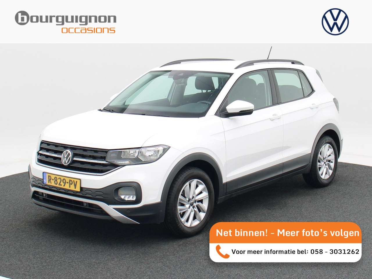 Volkswagen T-Cross - 1.0 TSI Life | Adaptive Cruise | Parkeersensoren | Bluetooth | Carplay | Trekhaak | 16 inc - AutoWereld.nl