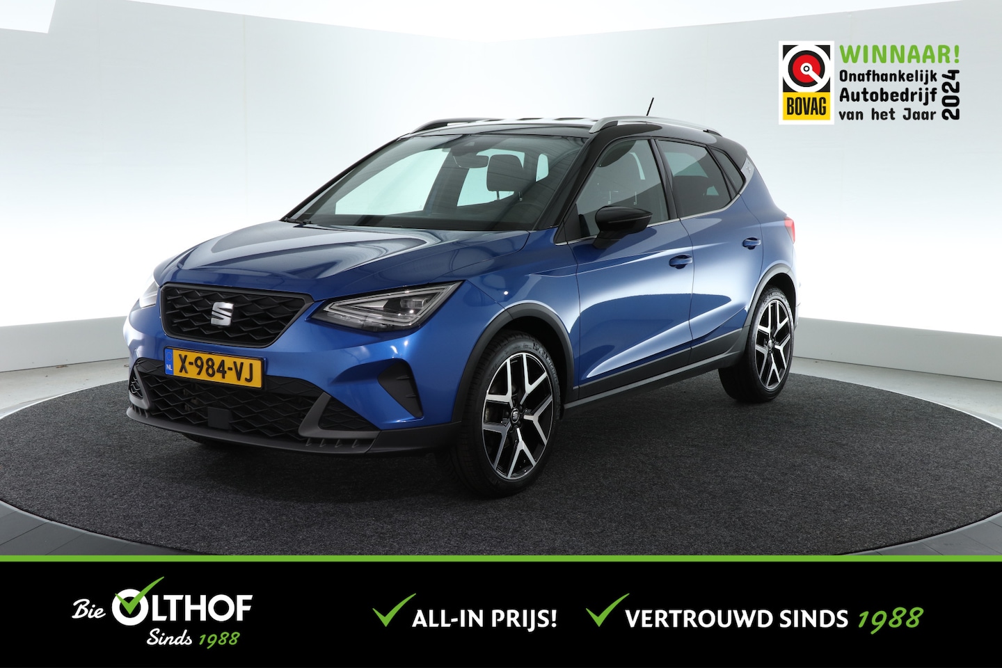 SEAT Arona - 1.0 TSI Style Business Intense | AUTOMAAT | CARPLAY | STOELVERW. | - AutoWereld.nl