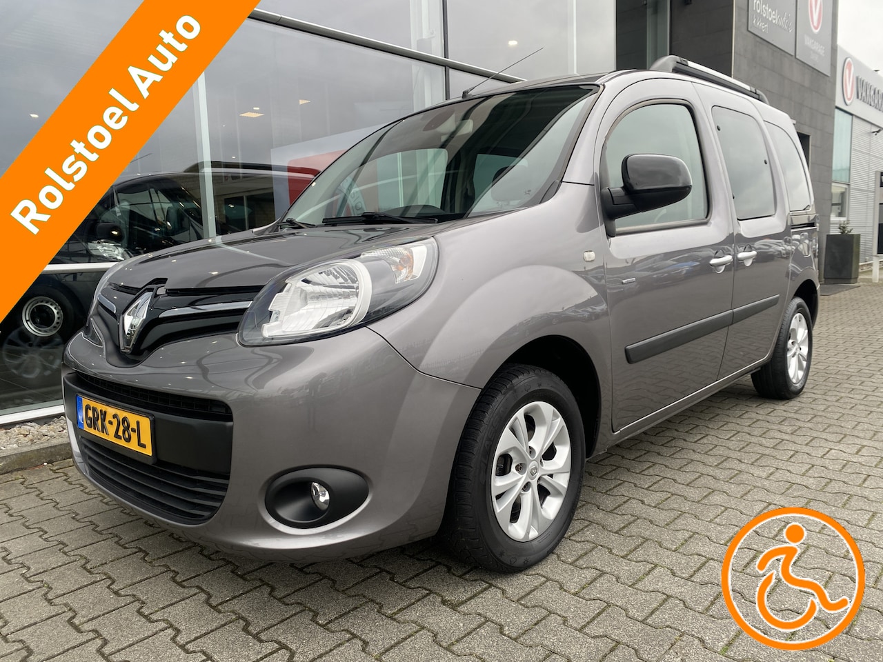 Renault Kangoo Family - 4+1 Rolstoelauto 1.2 TCe Limited Start&Stop (Mooie complete 4+1 Rolstoelauto!) - AutoWereld.nl