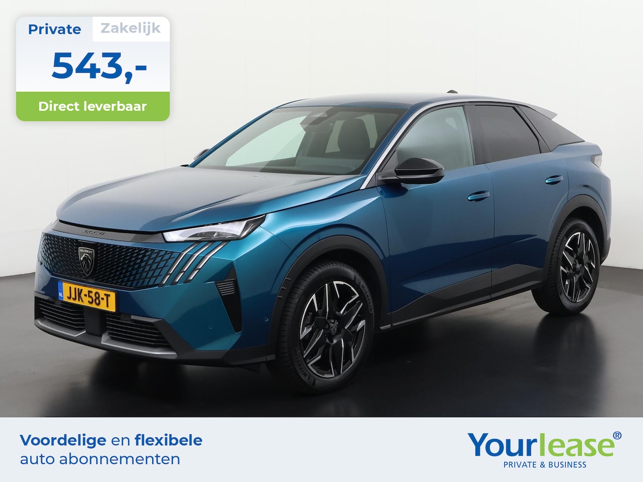 Peugeot 3008 - 1.2 Hybrid 136 Allure | All-in 543,- Private Lease | Direct uit voorraad - AutoWereld.nl