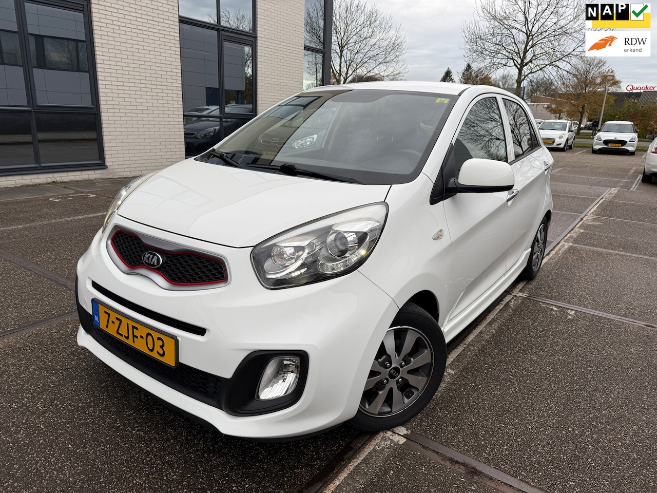 Kia Picanto - 1.0 CVVT X-treme / NAP / APK / AIRCO / LEER / BOEKJES / TWEE SLEUTELS / ZEER NETTE AUTO!!! - AutoWereld.nl