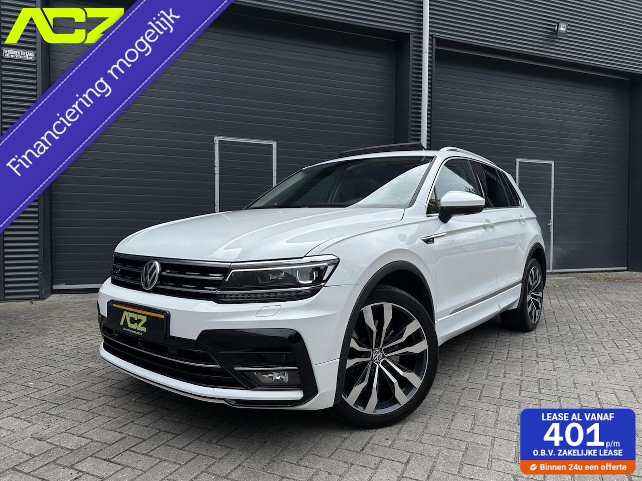 Volkswagen Tiguan - 2.0 TSI 4Motion R-Line|Pano|360|ACC|NAP - AutoWereld.nl