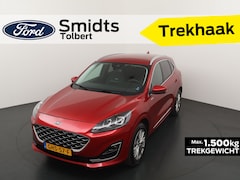 Ford Kuga - 2.5 PHEV 225 pk Vignale | Trekhaak | Leder | Winter Pack | Adapt. Cruise | Camera | Elek.