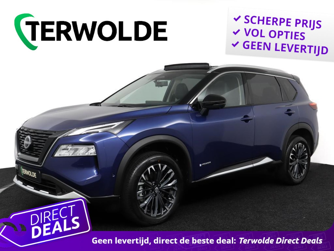 Nissan X-Trail - 1.5 e-4orce Tekna Plus 4WD 7p. | €3.500 voorraadvoordeel! | 7 persoons! | 1650kg trekvermo - AutoWereld.nl