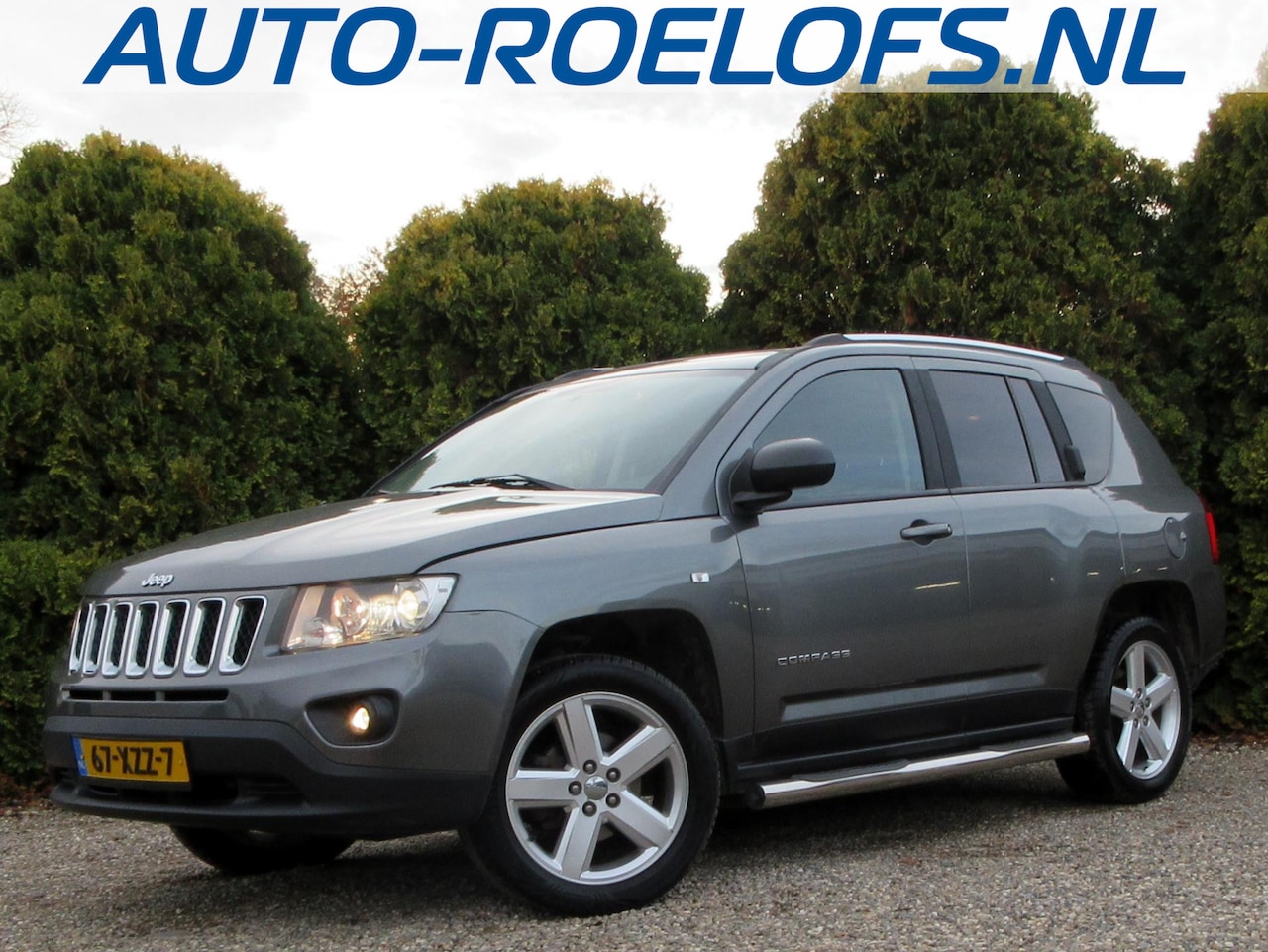 Jeep Compass - 2.4 Limited 4WD Automaat*Leder*Navi*Cruise* - AutoWereld.nl