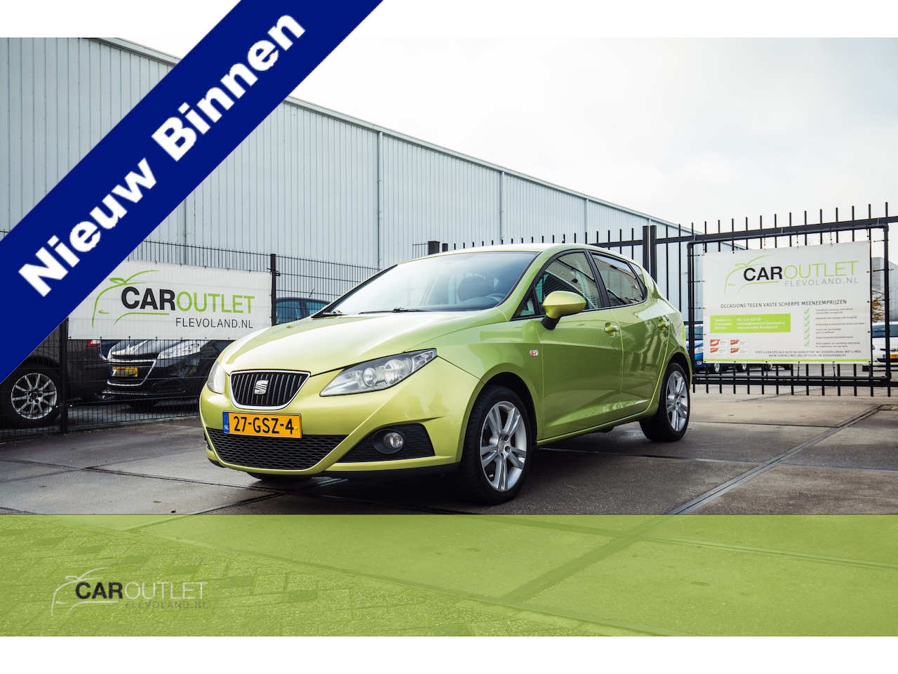 SEAT Ibiza - 1.4 Sport-up Nette Seat Ibiza Sport, goed onderhouden - AutoWereld.nl