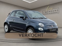 Fiat 500 C - 1.2 Lounge 2019 BLAUW | Cabriolet | Apple CarPlay | Airco