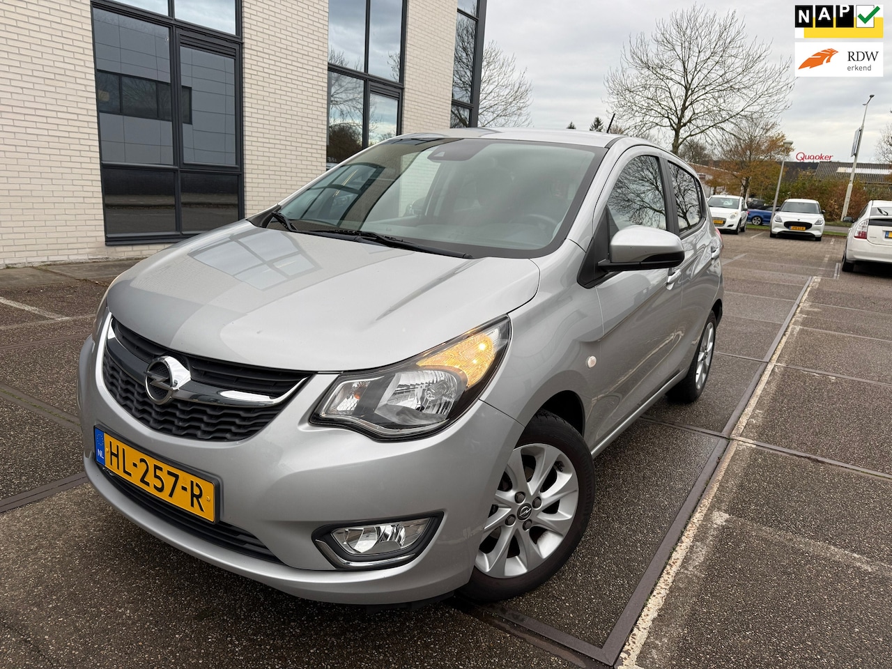 Opel Karl - 1.0 ecoFLEX Cosmo / NAP / APK / AIRCO / PDC / LEER / BOEKJES / 2 SLEUTELS / ZEER NETTE AUT - AutoWereld.nl