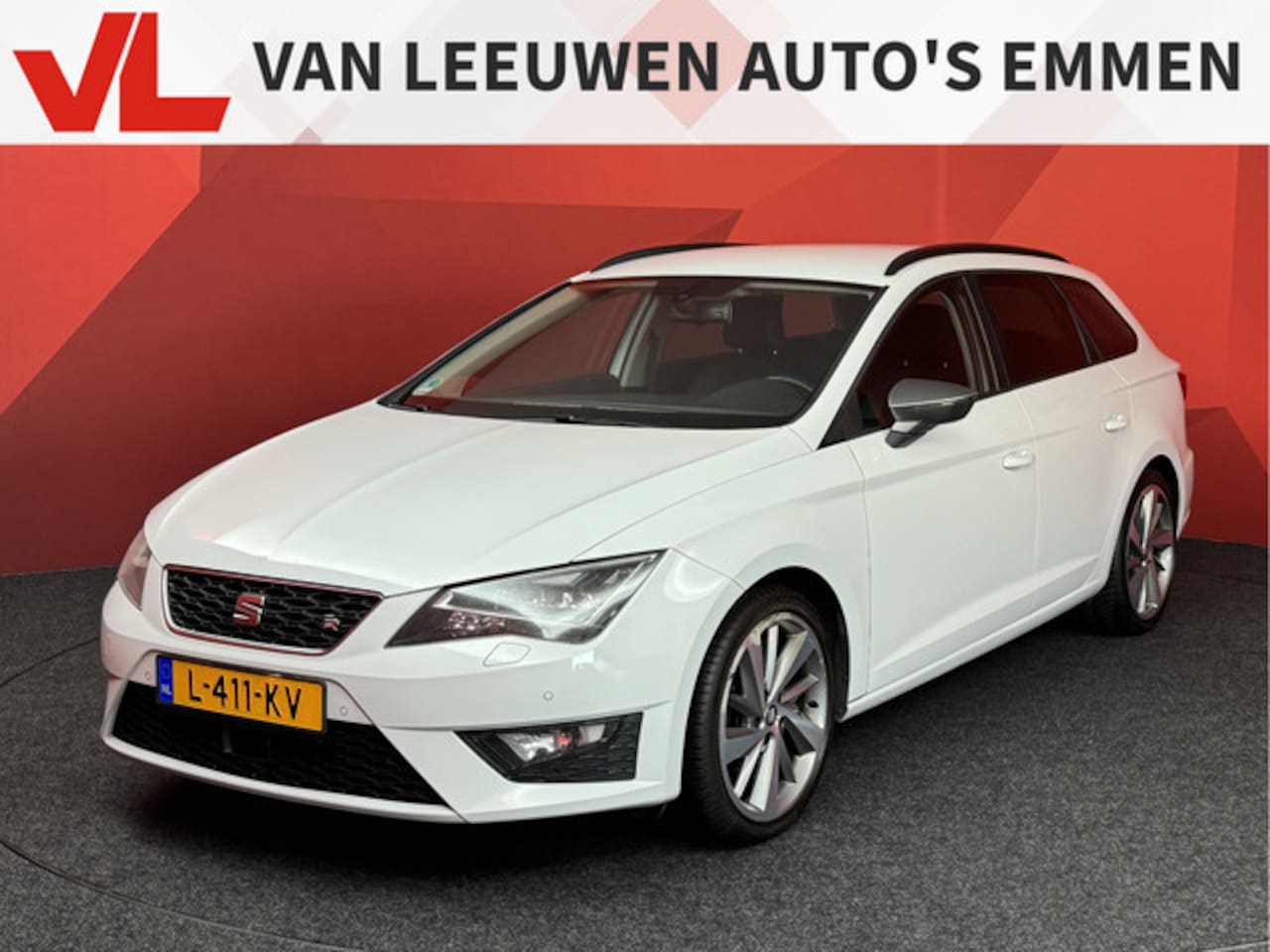 SEAT Leon ST - 1.4 TSI FR | Stoelverwarming | Clima | Navi - AutoWereld.nl
