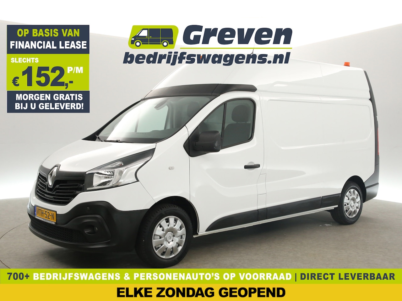 Renault Trafic - 1.6 dCi T29 L2H2 | 1.90 stahoogte laadruimte | Camper Ombouw | Airco | Parkeersens | Stoel - AutoWereld.nl