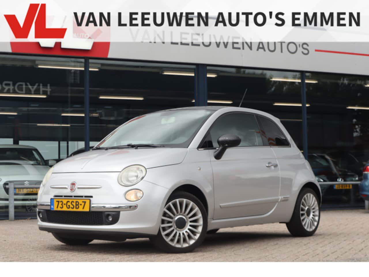 Fiat 500 - 1.4-16V Lounge | Clima | Carplay | Pano - AutoWereld.nl