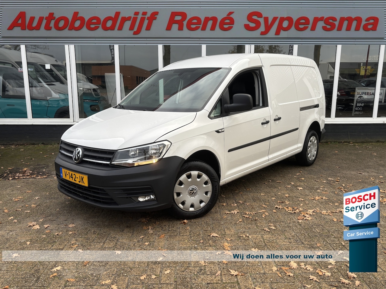 Volkswagen Caddy Maxi - 2.0 TDI L2H1 BMT Highline | Leer | Navi | Cruise | Trekhaak | Dubbele Schuifdeur - AutoWereld.nl