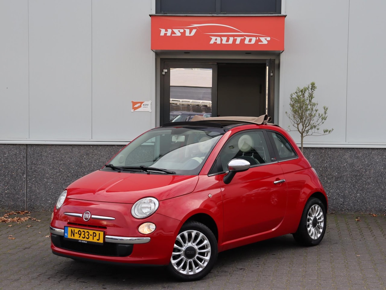 Fiat 500 C - 1.2 Popstar cabrio LM airco - AutoWereld.nl