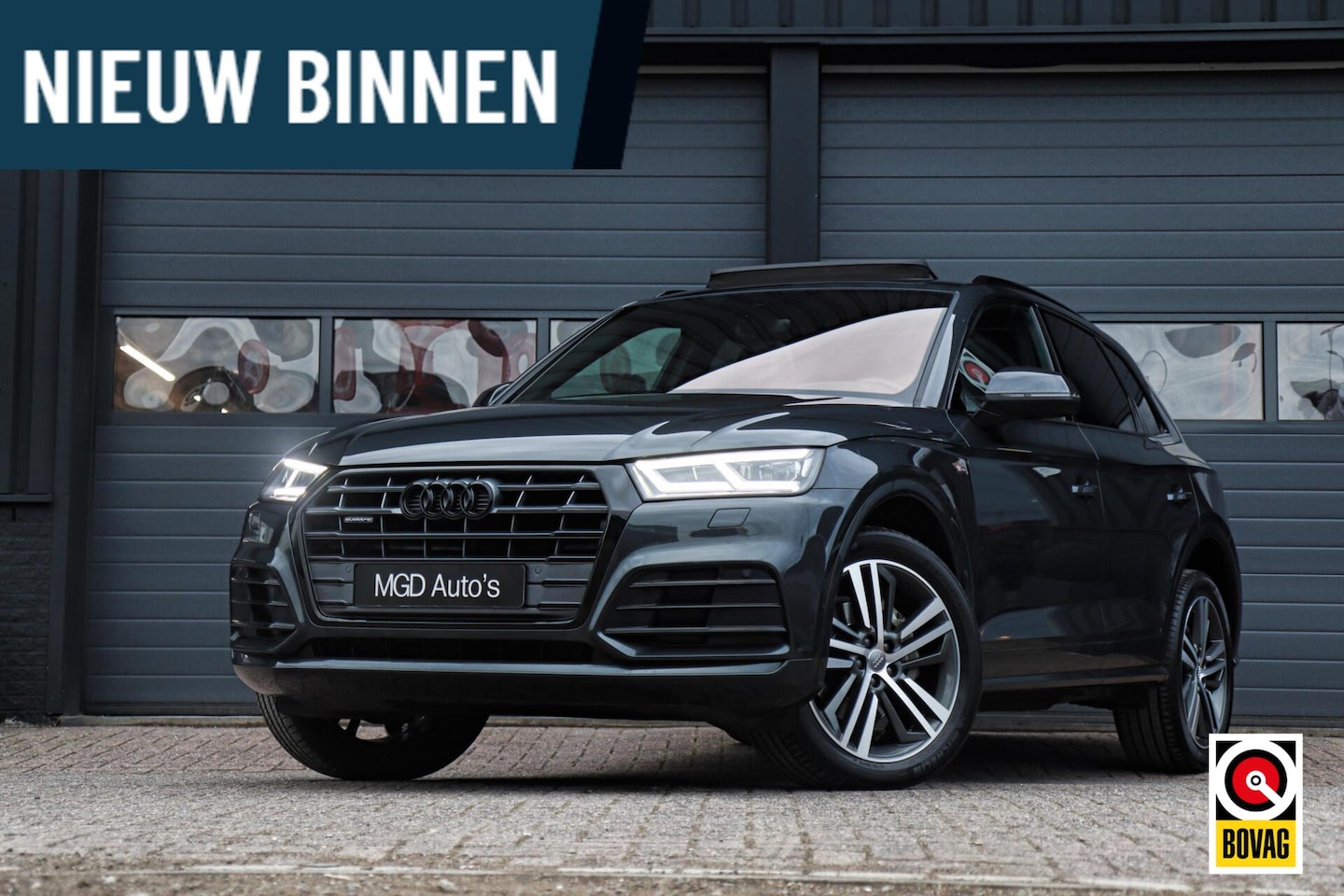 Audi Q5 - 45 TFSI Quattro 3x S-Line /LED/PANODAK/RS-STOELEN/STOELVERW./TREKHAAK/CAMERA! - AutoWereld.nl