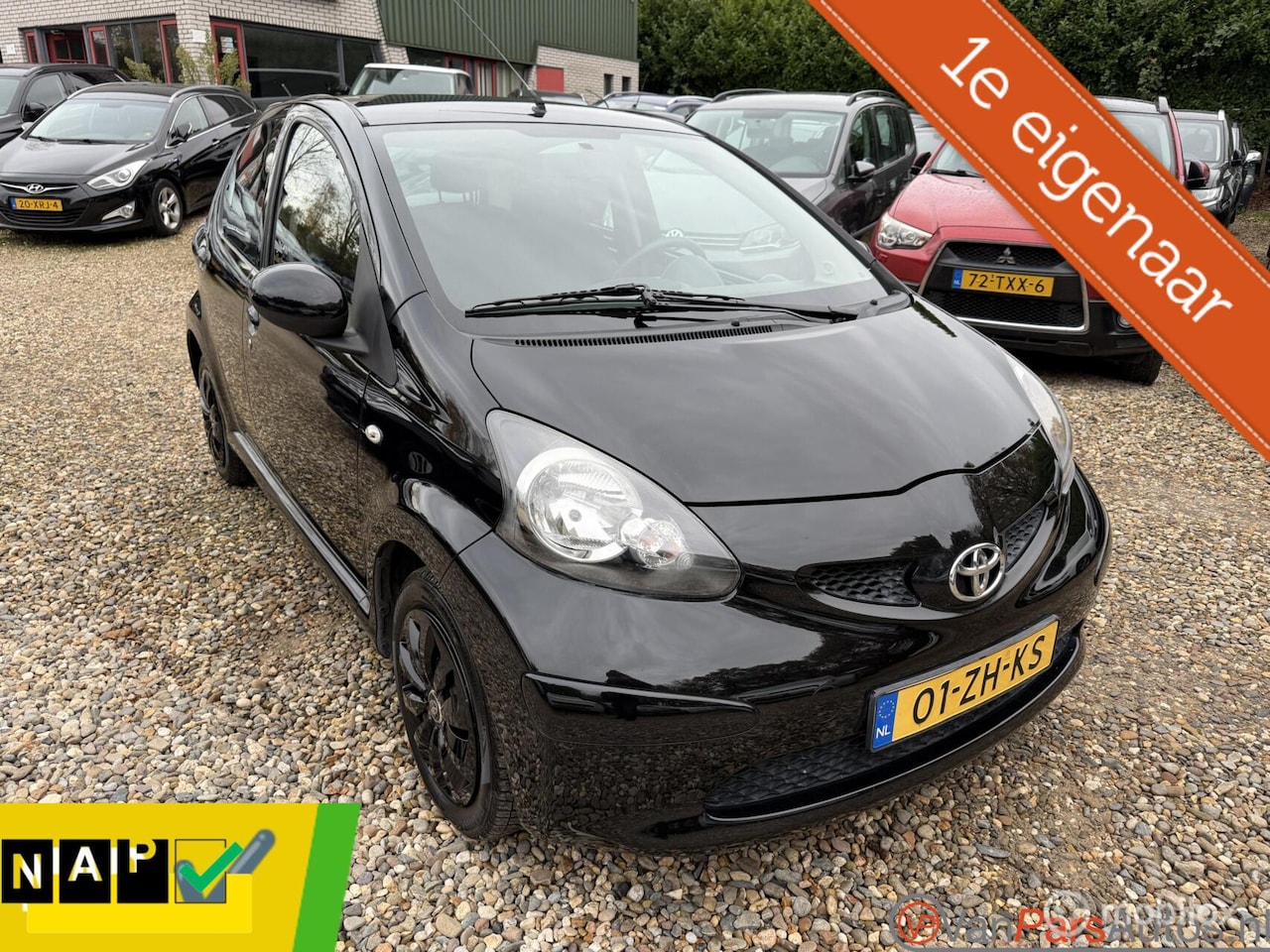 Toyota Aygo - 1.0-12V +,Airco,5drs,1e eigenaar - AutoWereld.nl