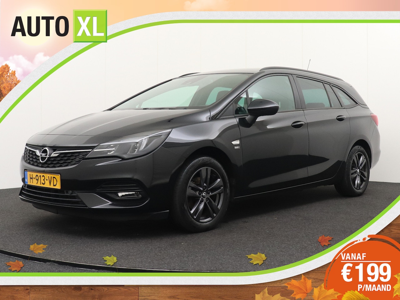 Opel Astra Sports Tourer - 1.2 131 PK Black-Edition Camera Climate Trekhaak - AutoWereld.nl