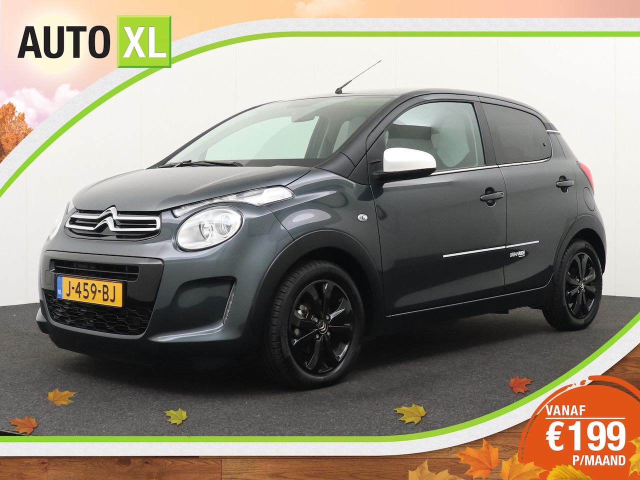 Citroën C1 - 1.0 73 PK VTi Urban Ride Carplay Camera DAB 15'LMV LED - AutoWereld.nl