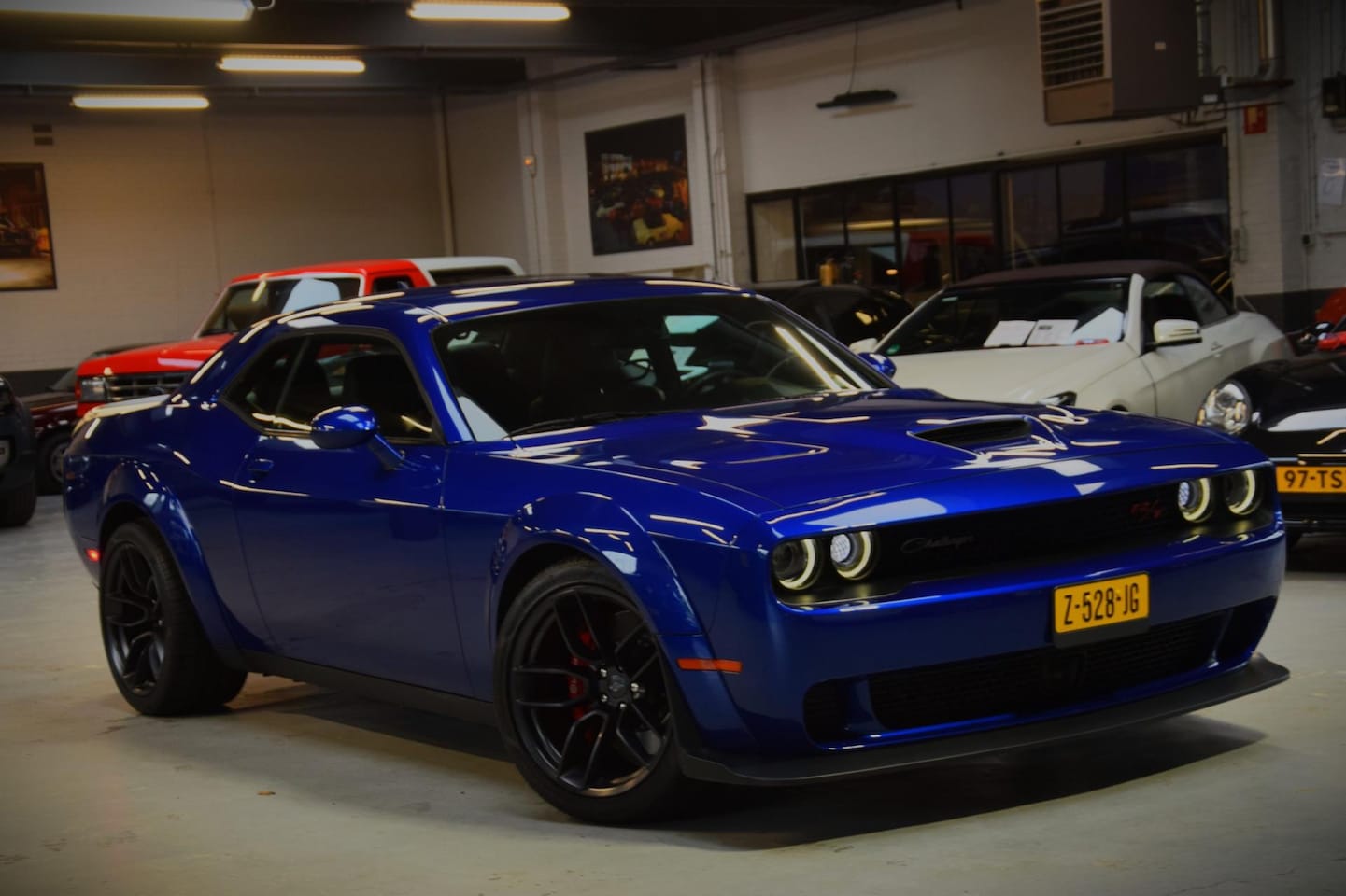 Dodge Challenger - R/T SCAT PACK 6.4 Navi|EU|Leder|ACC|492pk!!|Widebody| - AutoWereld.nl