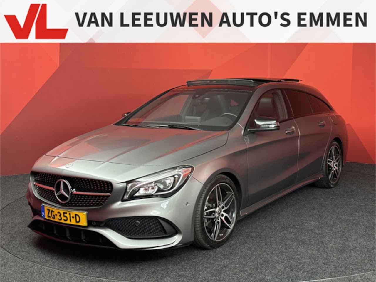Mercedes-Benz CLA-klasse Shooting Brake - CLA Shooting Brake 180 Business Solution AMG Night Upgrade | Panorama | Automaat | Stoelve - AutoWereld.nl