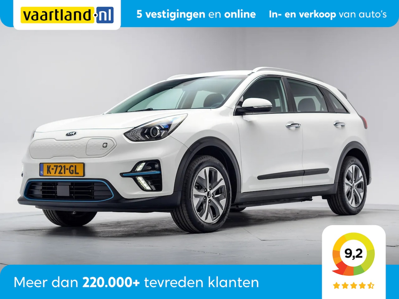 Kia e-Niro - DynamicLine 64 kWh 3 fase [ Navi Adapt.cruise Camera ] - AutoWereld.nl