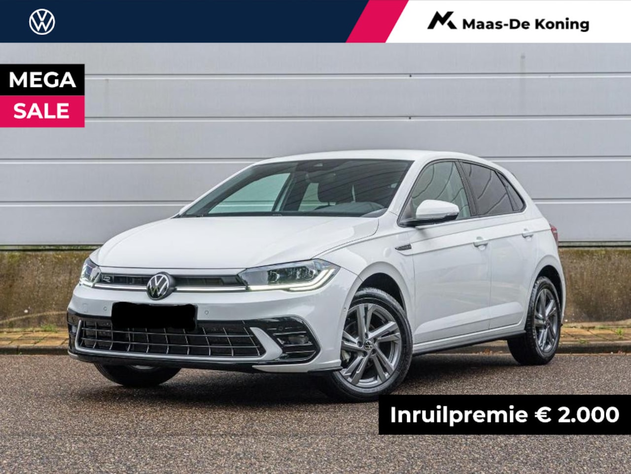 Volkswagen Polo - R-Line Edition 1.0 TSI 70 kW / 95 PK Hatchback 7 Versn. DSG | Voorraad Actie | Prijs is in - AutoWereld.nl