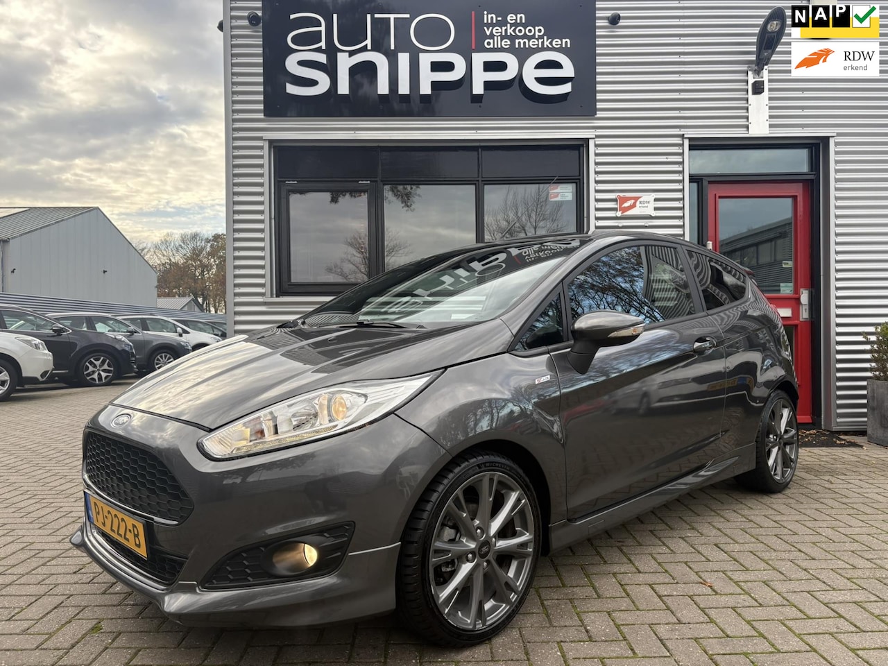 Ford Fiesta - 1.0 EcoBoost ST Line -125 PK!-3DRS.-CLIMA-VOORRUITVERWARMING-NAVI-BLUETOOTH-CRUISECONTROL- - AutoWereld.nl