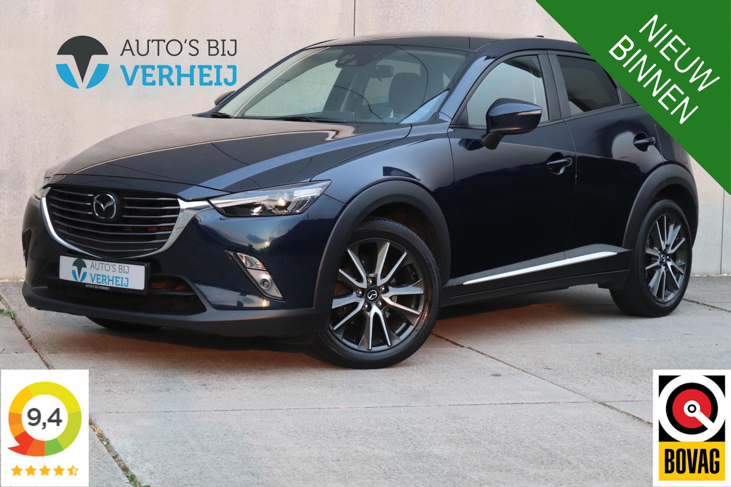 Mazda CX-3 - 2.0 SkyActiv-G 120 GT-M / NAVI / CAMERA / 18"LMV / LEDER - AutoWereld.nl