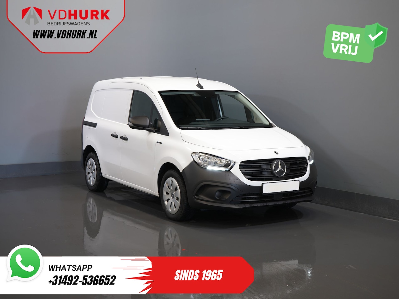 Mercedes-Benz eCitan - 51 kWh 284km WLTP CarPlay/ Climate/ Stoelverw./ Betimmerd/ Cruise/ PDC/ DAB - AutoWereld.nl