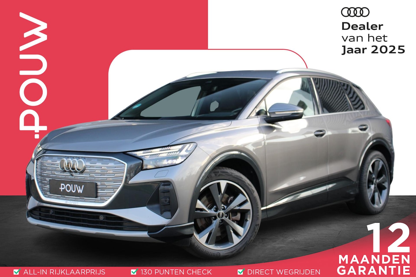 Audi Q4 e-tron - 40 204pk Launch edition 77 kWh | Comfort Pakket | Dodehoek Sensor | Sportstoelen Verwarmd - AutoWereld.nl