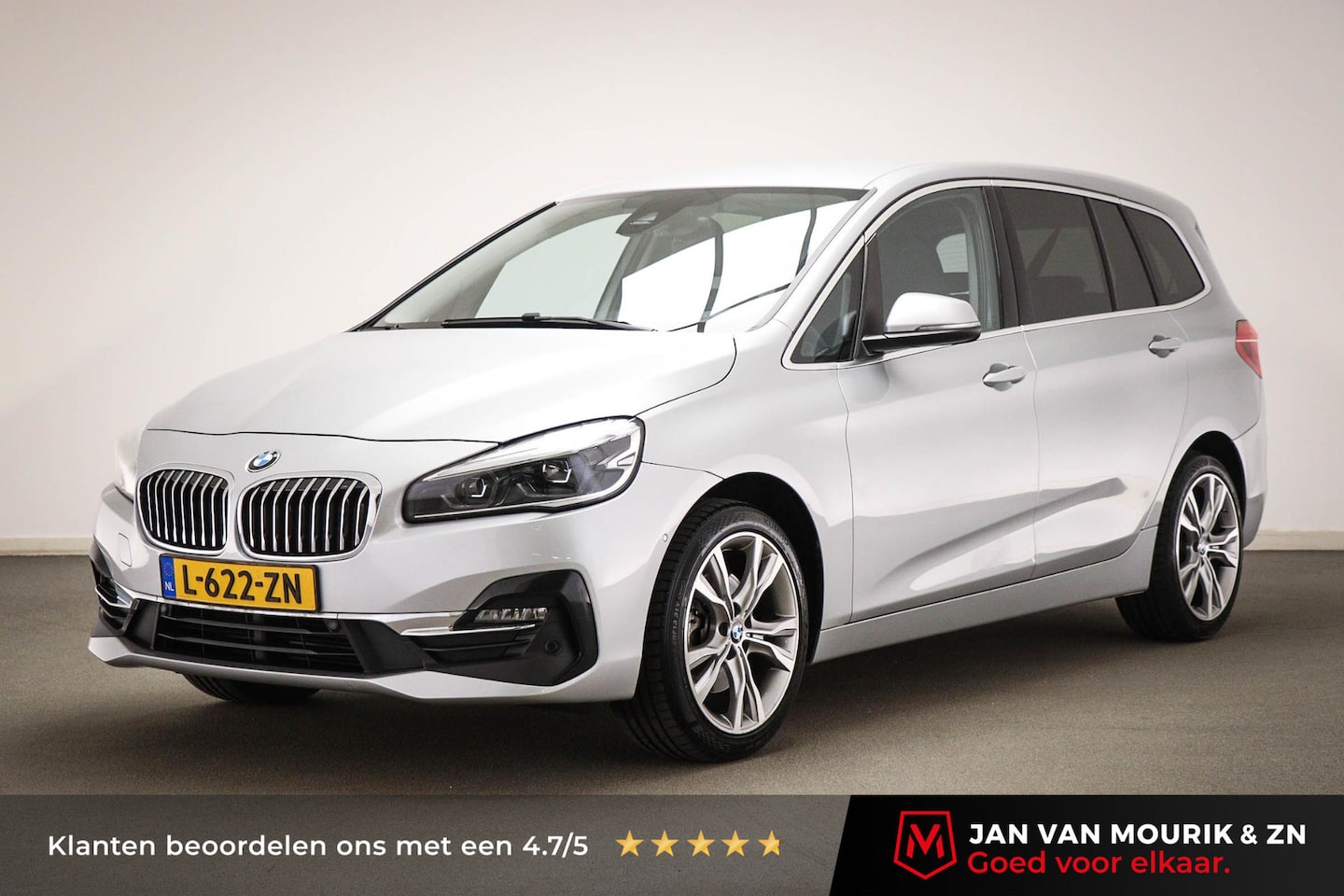 BMW 2-serie Gran Tourer - 218i 7p. High Executive | LUXURY LINE | STOELVERWARMING | APPLE | TREKHAAK | 18" - AutoWereld.nl