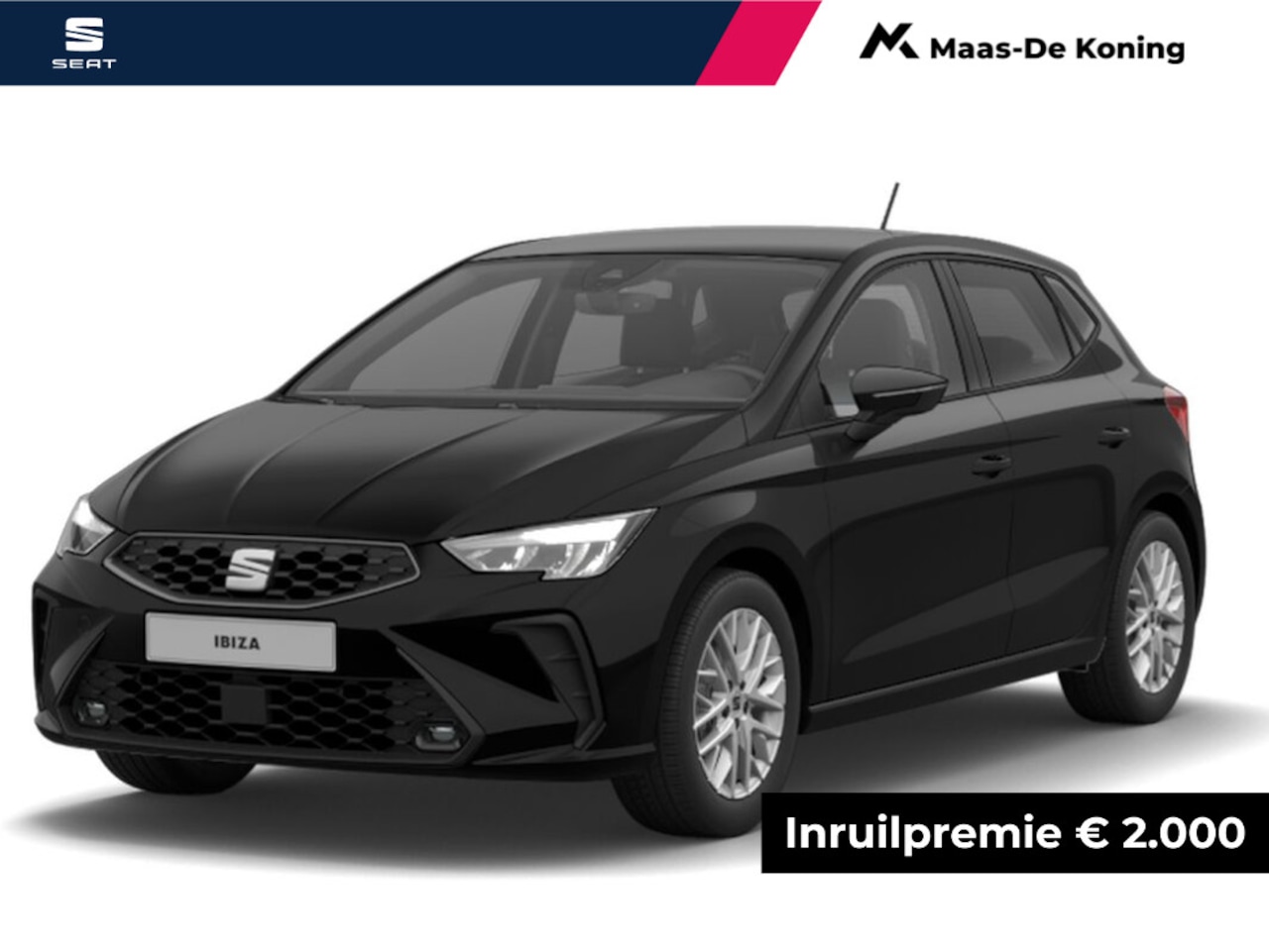 SEAT Ibiza - Style Plus 1.0 EcoTSI 70 kW / 95 PK Hatchback 5 de | Mettalic Lak | NW Model!! - AutoWereld.nl