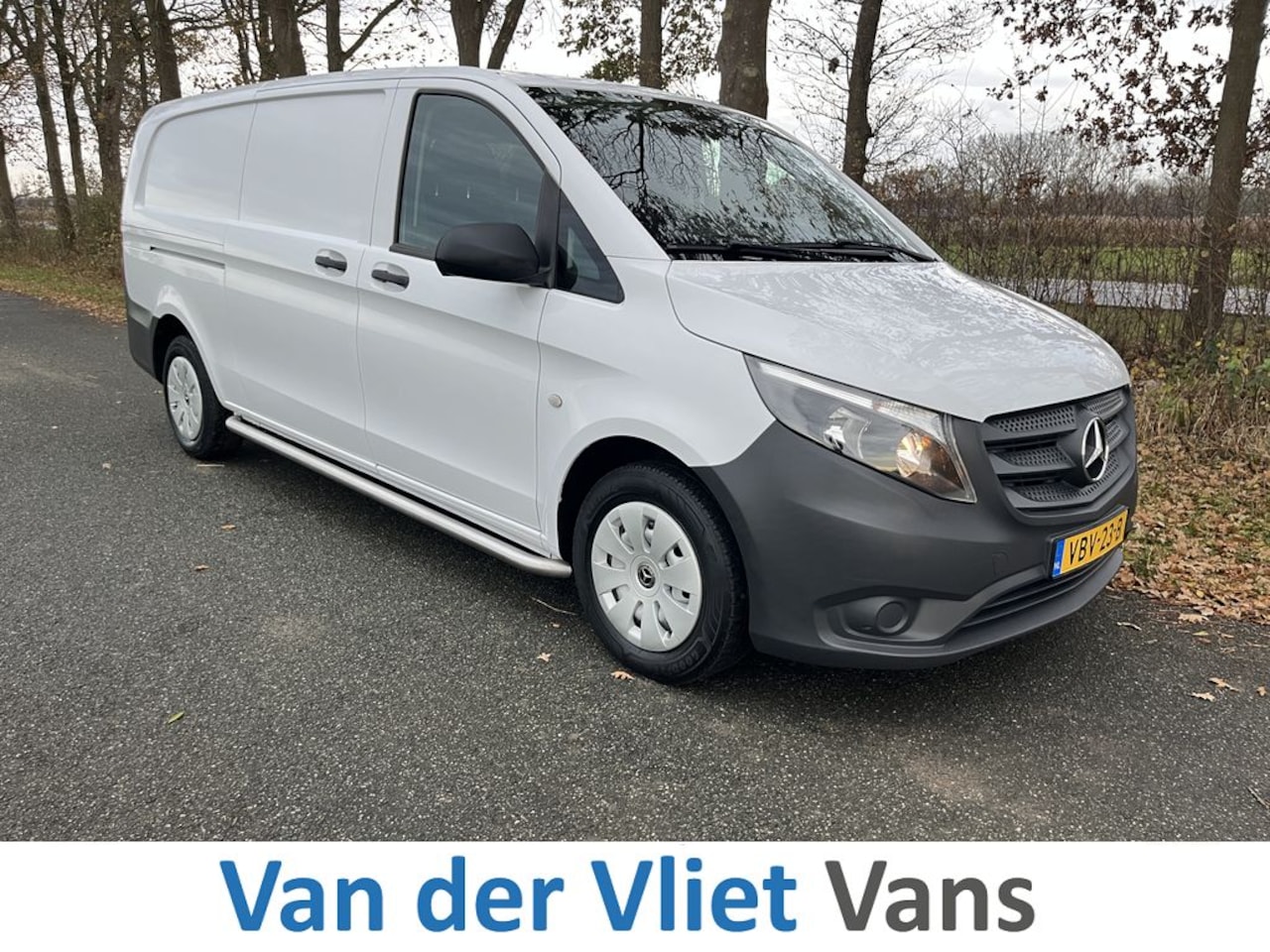 Mercedes-Benz Vito - 111 CDI 115pk E6 XL Extra Lang 3p Lease €246 p/m, Airco, Camera, laadbrug,  onderhoudshist - AutoWereld.nl