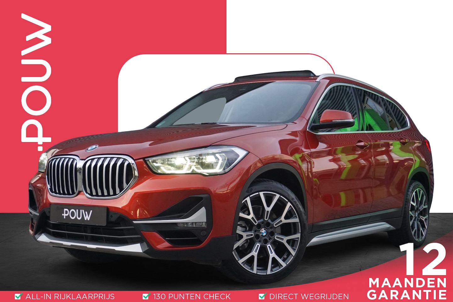 BMW X1 - sDrive20i 178pk High Executive | Trekhaak | Panoramadak | Harman / Kardon | Sport Interieu - AutoWereld.nl