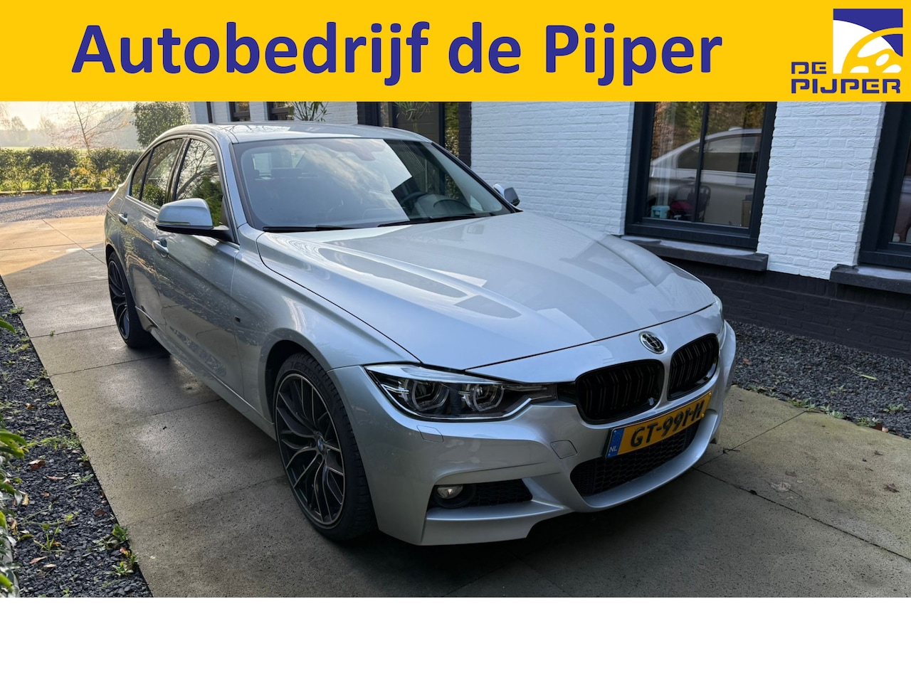 BMW 3-serie - 320i M Sport 184 pk | NL-Auto | Z+W banden | Navi | Climate Control | Cruise Control | LED - AutoWereld.nl