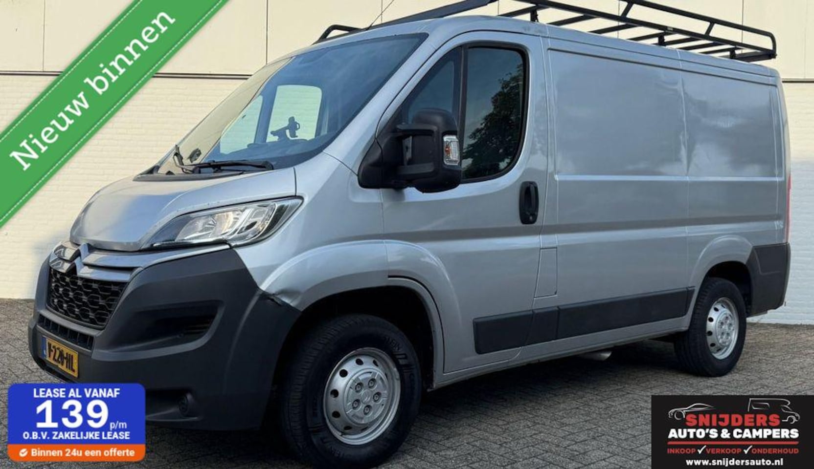 Citroën Jumper - bestel 30 2.0 BlueHDi L1H1 Economy - AutoWereld.nl