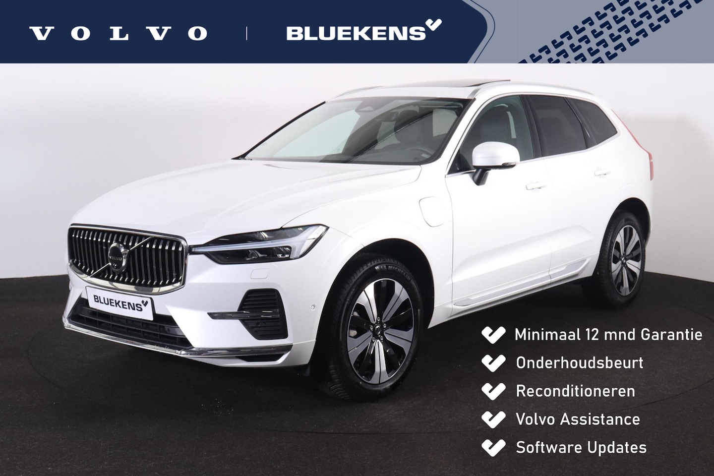 Volvo XC60 - T6 Recharge AWD Plus Bright - Panorama/schuifdak - IntelliSafe Assist & Surround - 360º Ca - AutoWereld.nl