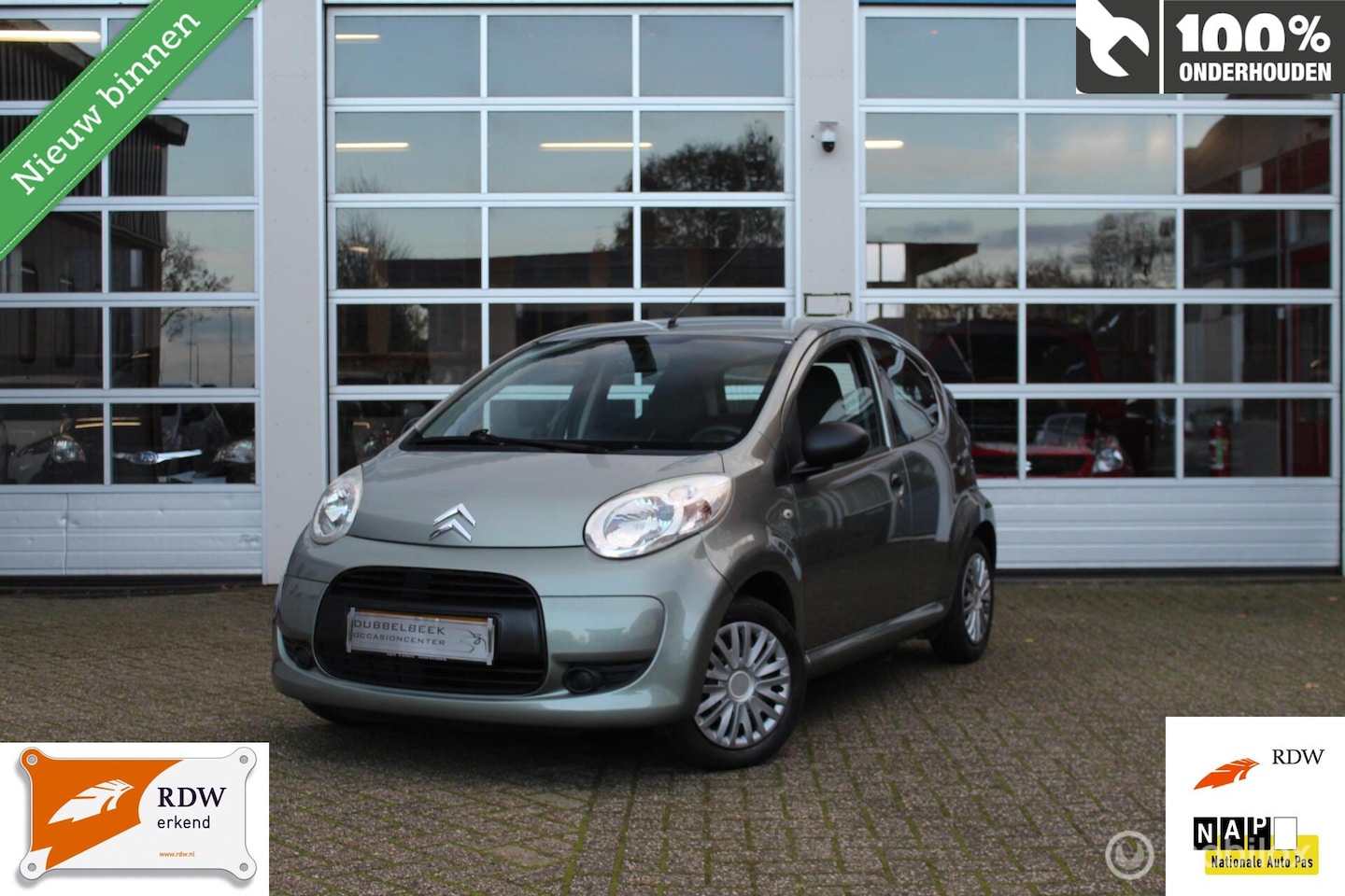 Citroën C1 - 1.0-12V 5-DEURS Facelift Séduction Stuurbekrachtiging GROOT KLEUREN ENTERTAINMENTSCHERM Bl - AutoWereld.nl