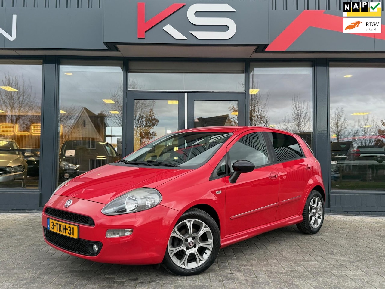 Fiat Punto Evo - 0.9 TwinAir Lounge Climate Alcantara Pdc - AutoWereld.nl