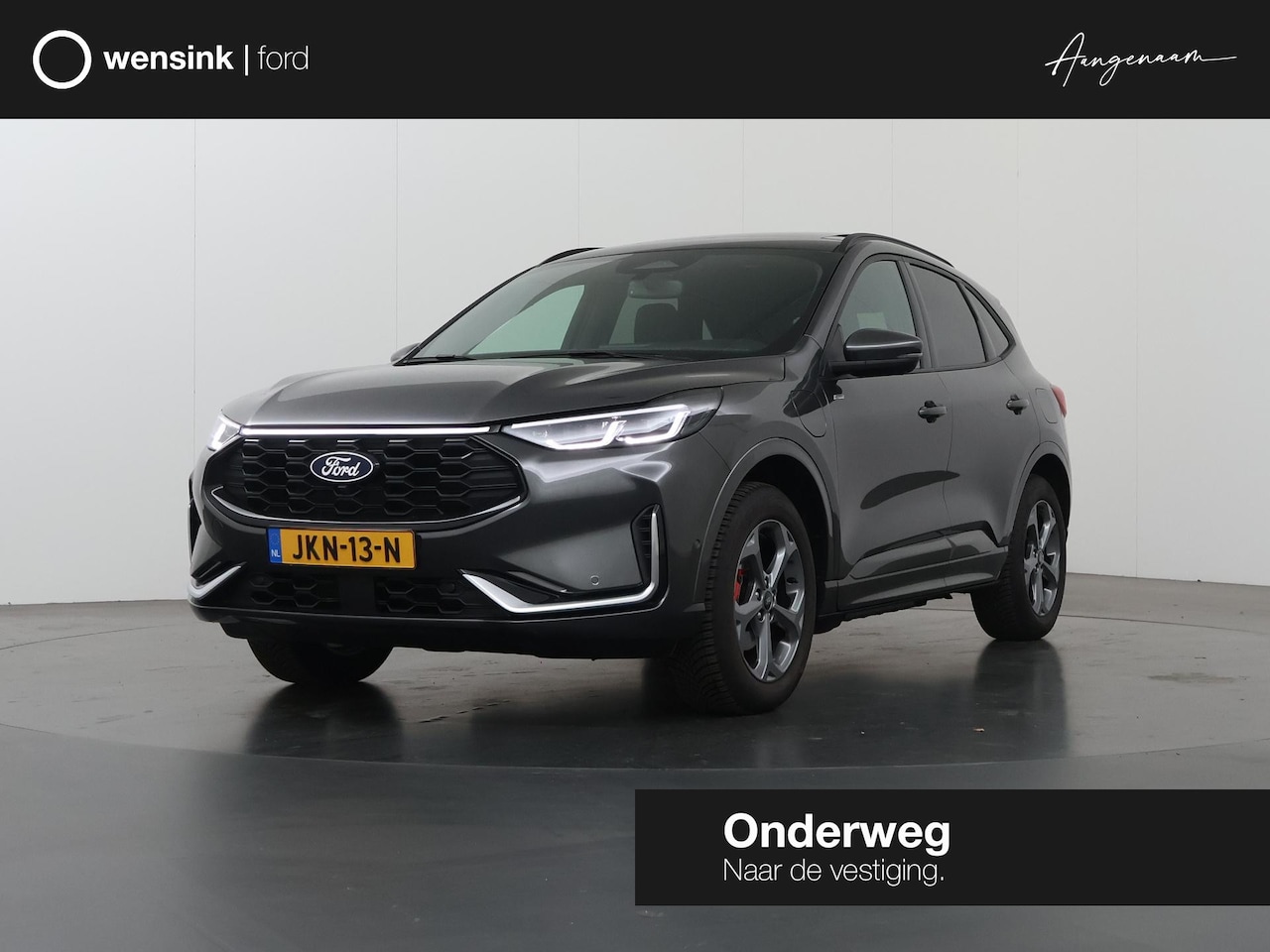 Ford Kuga - 2.5 PHEV ST-Line X | Elekt. inklapbare Trekhaak | Panoramadak | Winterpakket | Head Up | M - AutoWereld.nl