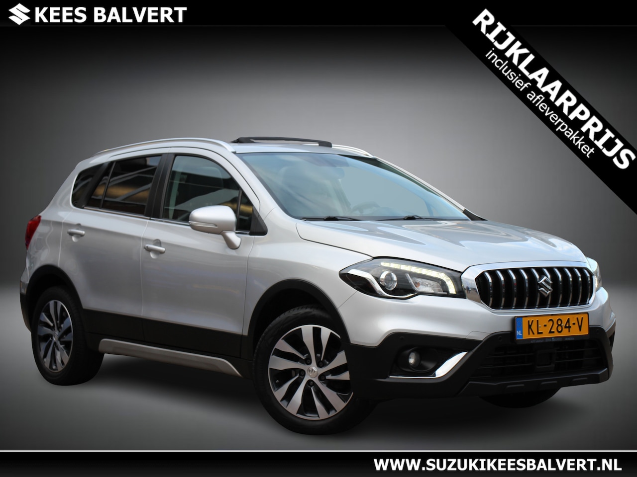 Suzuki S-Cross - 1.0 Boosterjet High Executive/Stijl | Opendak | Trekhaak | Leer | Keyless | - AutoWereld.nl
