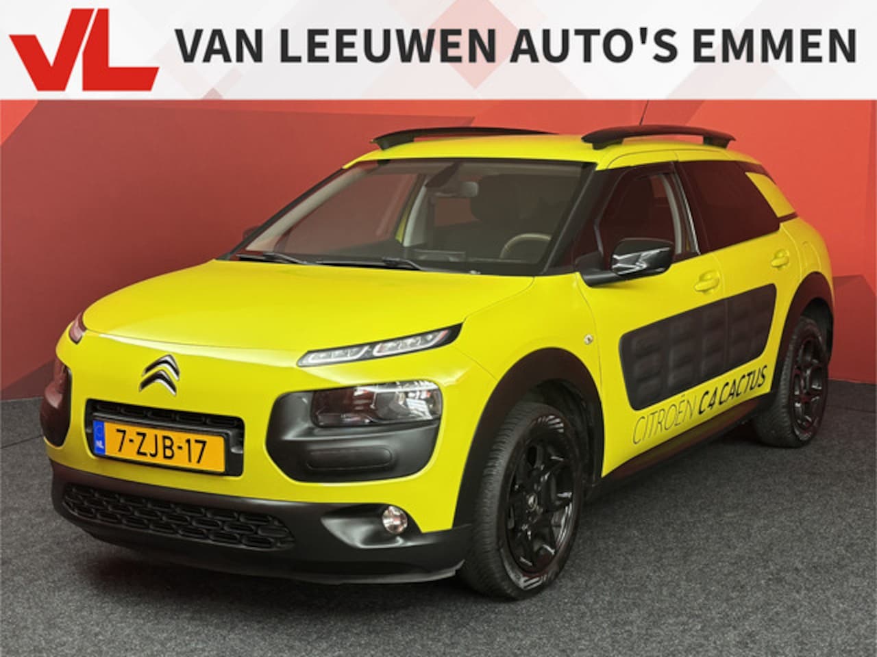 Citroën C4 Cactus - Citroën 1.2 VTi Feel | Trekhaak | Distributie V.V. | Cruise - AutoWereld.nl
