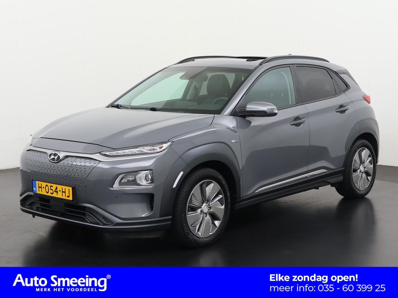 Hyundai Kona Electric - EV Premium 64 kWh | Schuifdak | Zondag Open! - AutoWereld.nl